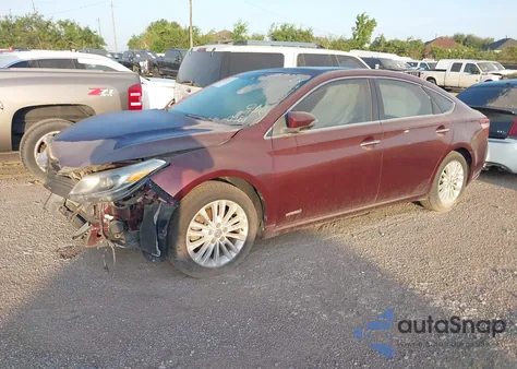 2013 Toyota Avalon Hybrid Limited from USA, damaged, VIN 4T1BD1EB1DU010981